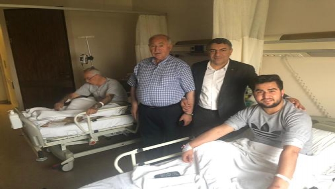 Başkan Şayir’den Hasta Ziyareti