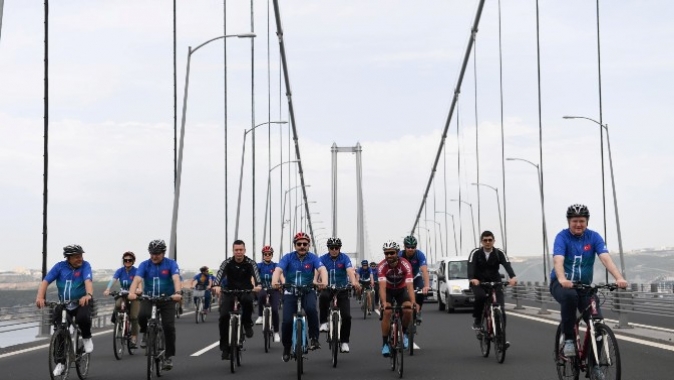 "Bisiklet İle Osmangazi Köprü Geçişi"