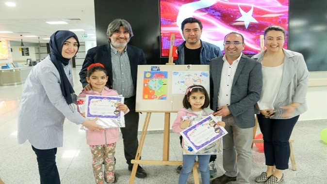 23 Nisan çocuk bayramı Kocaeli Devlet Hastanesinde etkinliklerle kutlandı